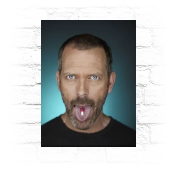 Hugh Laurie Metal Wall Art