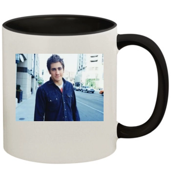 Jake Gyllenhaal 11oz Colored Inner & Handle Mug