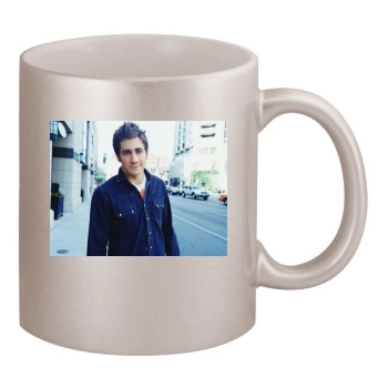 Jake Gyllenhaal 11oz Metallic Silver Mug