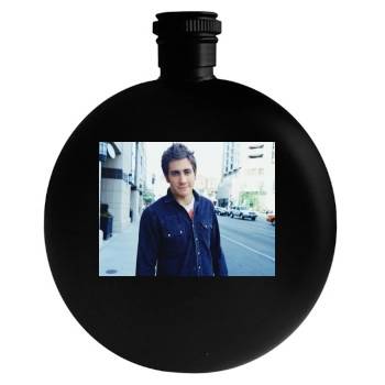 Jake Gyllenhaal Round Flask