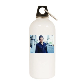 Jake Gyllenhaal White Water Bottle With Carabiner