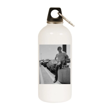 Jake Gyllenhaal White Water Bottle With Carabiner