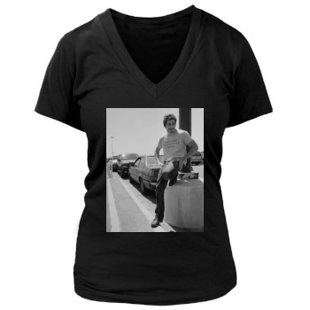 Jake Gyllenhaal Women's Deep V-Neck TShirt