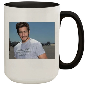 Jake Gyllenhaal 15oz Colored Inner & Handle Mug