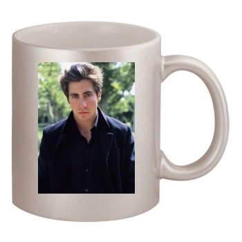 Jake Gyllenhaal 11oz Metallic Silver Mug