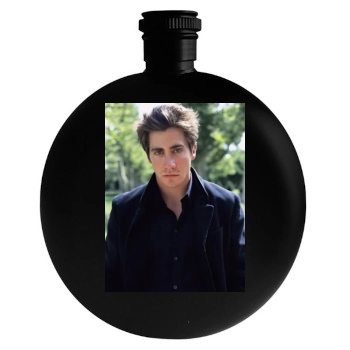 Jake Gyllenhaal Round Flask