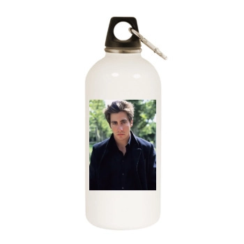 Jake Gyllenhaal White Water Bottle With Carabiner