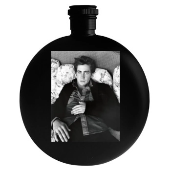 Jake Gyllenhaal Round Flask