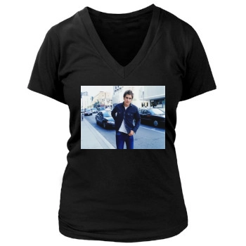 Jake Gyllenhaal Women's Deep V-Neck TShirt