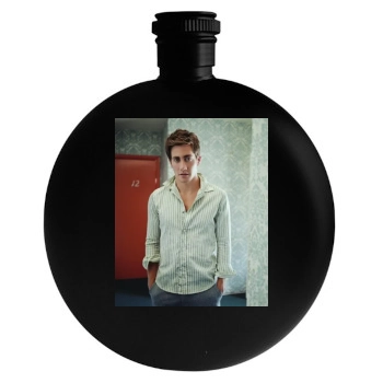 Jake Gyllenhaal Round Flask