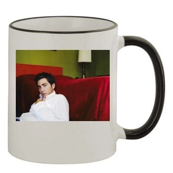 Jake Gyllenhaal 11oz Colored Rim & Handle Mug