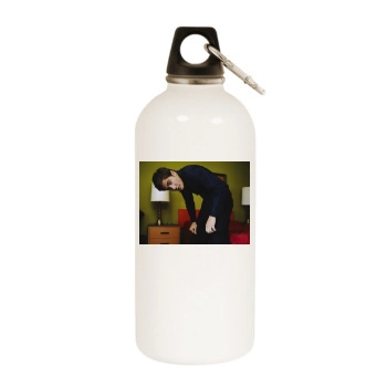 Jake Gyllenhaal White Water Bottle With Carabiner