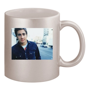 Jake Gyllenhaal 11oz Metallic Silver Mug