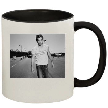 Jake Gyllenhaal 11oz Colored Inner & Handle Mug