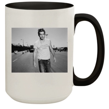 Jake Gyllenhaal 15oz Colored Inner & Handle Mug