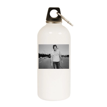 Jake Gyllenhaal White Water Bottle With Carabiner