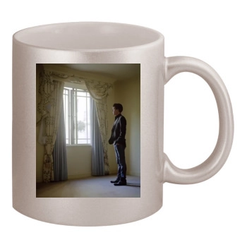 Kevin Bacon 11oz Metallic Silver Mug