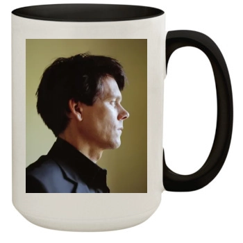 Kevin Bacon 15oz Colored Inner & Handle Mug