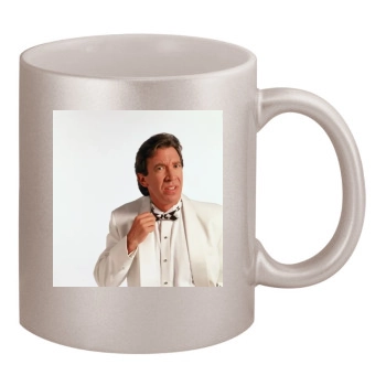 Tim Allen 11oz Metallic Silver Mug