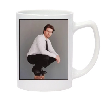 Tom Cruise 14oz White Statesman Mug