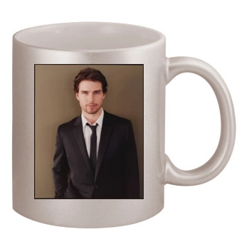 Tom Cruise 11oz Metallic Silver Mug