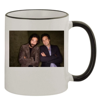 Adrien Brody 11oz Colored Rim & Handle Mug