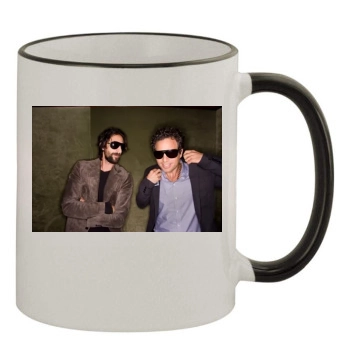 Adrien Brody 11oz Colored Rim & Handle Mug