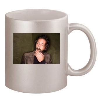 Adrien Brody 11oz Metallic Silver Mug