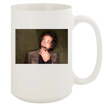 Adrien Brody 15oz White Mug