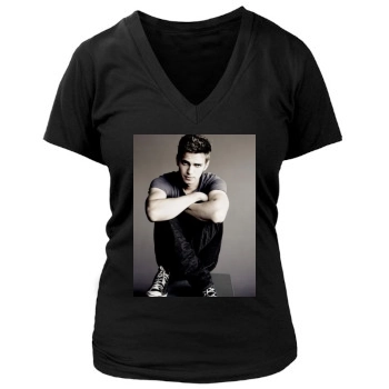 Hayden Christensen Women's Deep V-Neck TShirt