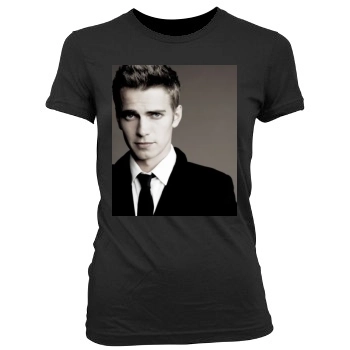 Hayden Christensen Women's Junior Cut Crewneck T-Shirt