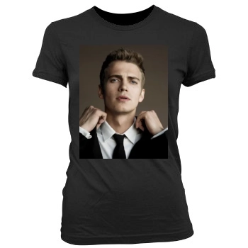 Hayden Christensen Women's Junior Cut Crewneck T-Shirt