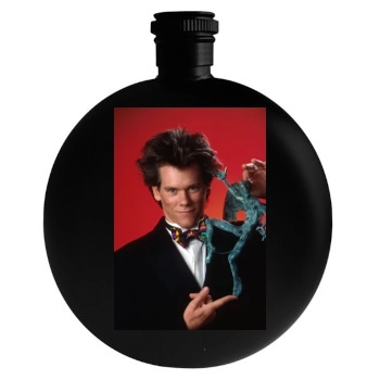 Kevin Bacon Round Flask