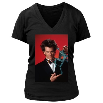 Kevin Bacon Women's Deep V-Neck TShirt