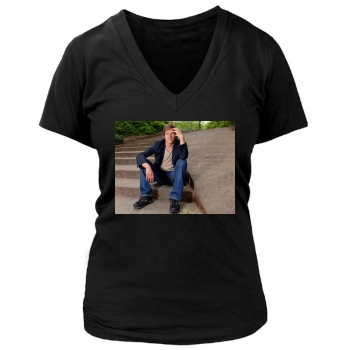 Kevin Bacon Women's Deep V-Neck TShirt