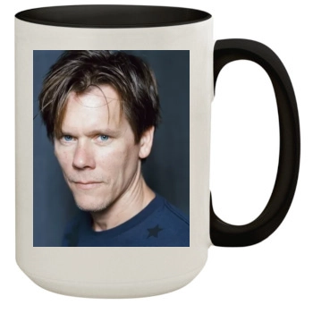 Kevin Bacon 15oz Colored Inner & Handle Mug