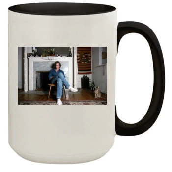 Kevin Bacon 15oz Colored Inner & Handle Mug