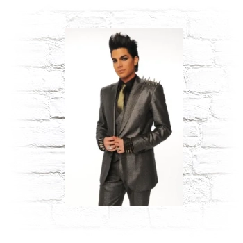 Adam Lambert Metal Wall Art