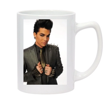 Adam Lambert 14oz White Statesman Mug