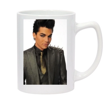 Adam Lambert 14oz White Statesman Mug