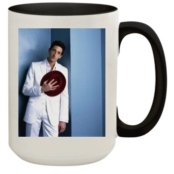 Adrien Brody 15oz Colored Inner & Handle Mug