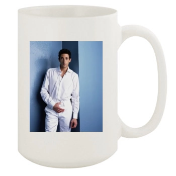 Adrien Brody 15oz White Mug