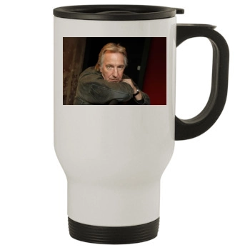 Alan Rickman Stainless Steel Travel Mug