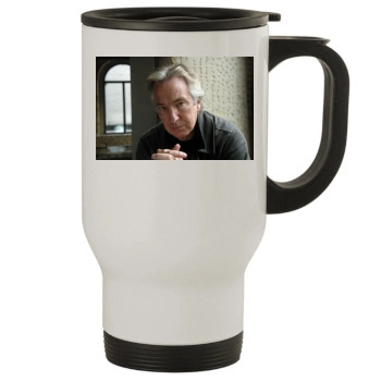 Alan Rickman Stainless Steel Travel Mug