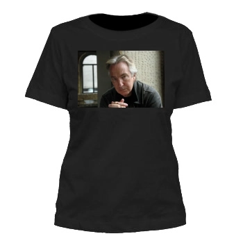 Alan Rickman Women's Cut T-Shirt