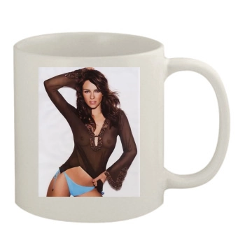 Elizabeth Hurley 11oz White Mug