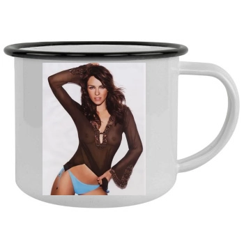 Elizabeth Hurley Camping Mug