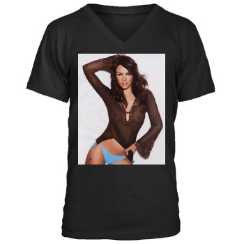 Elizabeth Hurley Men's V-Neck T-Shirt