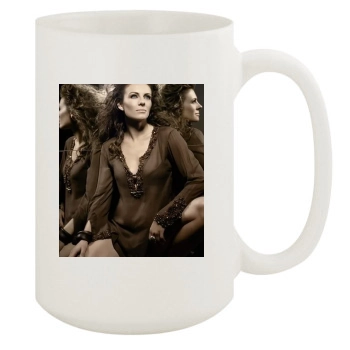 Elizabeth Hurley 15oz White Mug