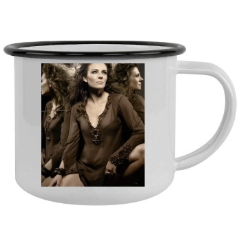 Elizabeth Hurley Camping Mug